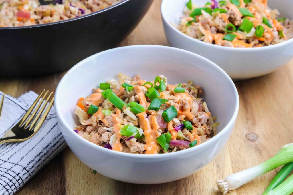 A January Tradition: Pork Egg Roll in a Bowl