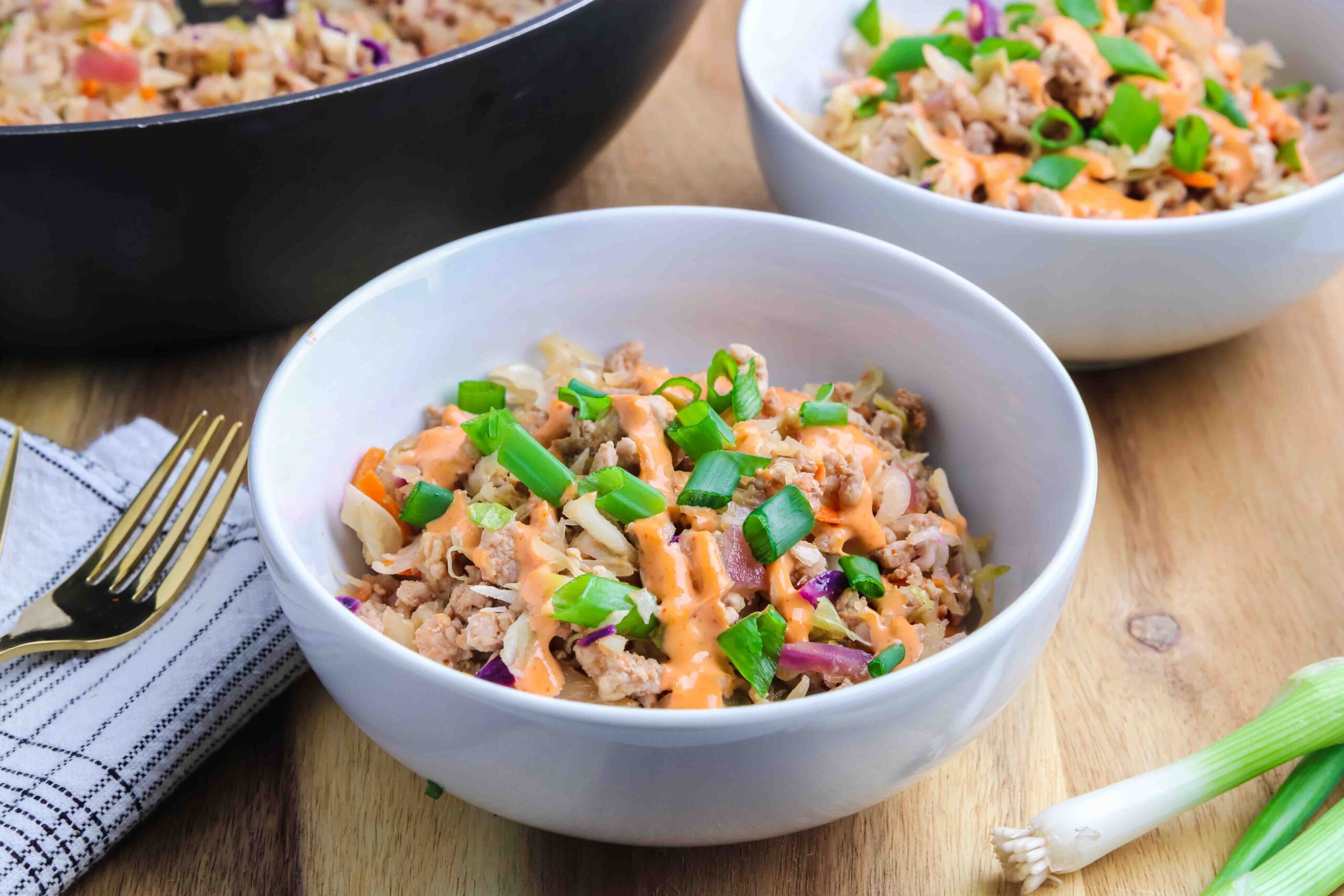 A January Tradition: Pork Egg Roll in a Bowl