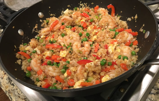 Shrimp Fried Cauliflower Rice