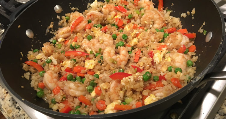 Shrimp Fried Cauliflower Rice