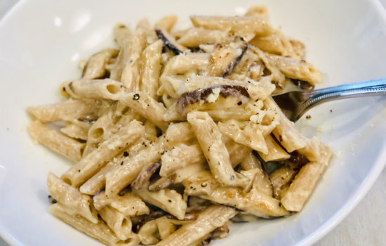 Garlic Mushroom Pasta