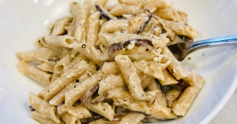 Garlic Mushroom Pasta