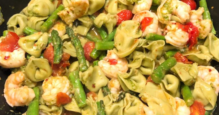 Spinach Pesto Tortellini