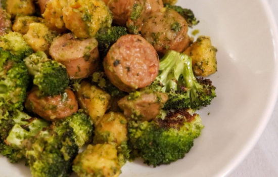 Trader Joe’s Gnocchi with Italian Sausage & Broccoli