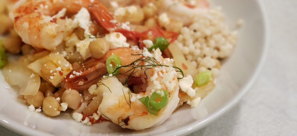 Greek Shrimp & Couscous