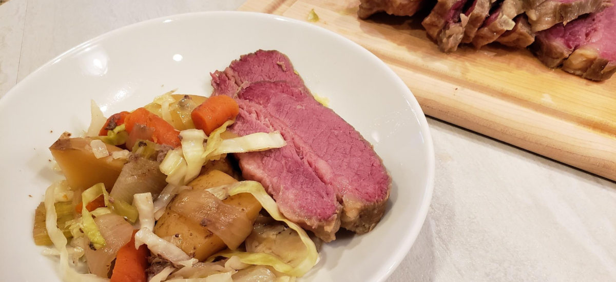 Slow Cooker Corned Beef & Cabbage