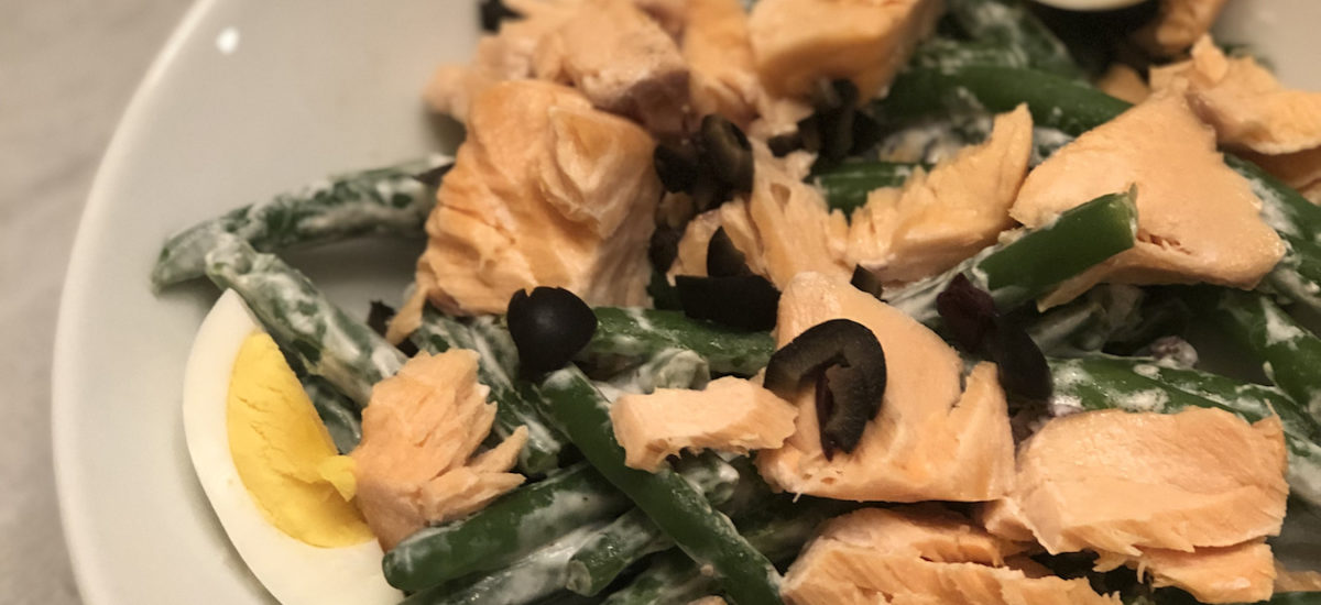 Salmon Nicoise Salad