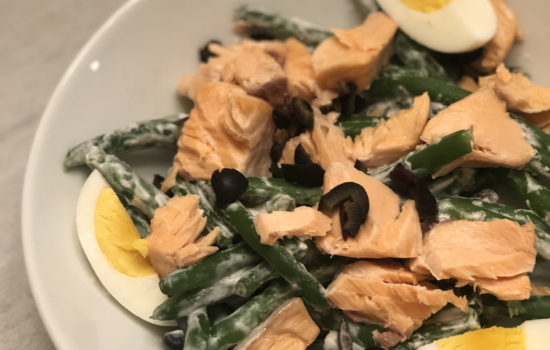 Salmon Nicoise Salad