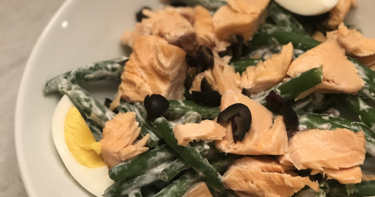 Salmon Nicoise Salad