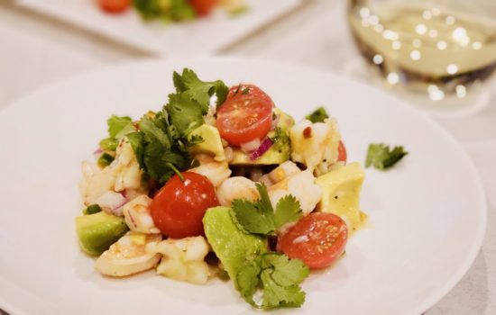 Zesty Lime Shrimp & Avocado Salad