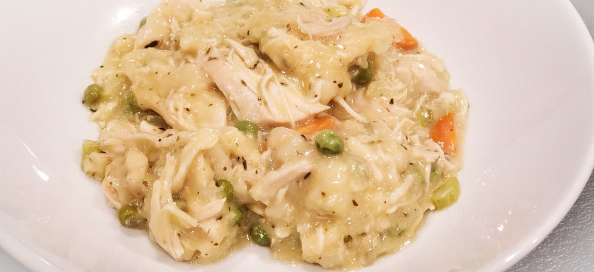 Crock Pot Chicken & Dumplings