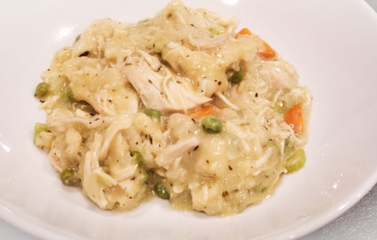 Crock Pot Chicken & Dumplings