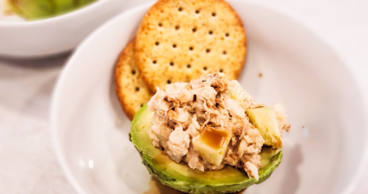 Spicy Crab Stuffed Avocado