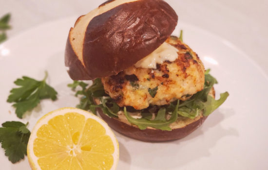 Grilled Shrimp Burgers
