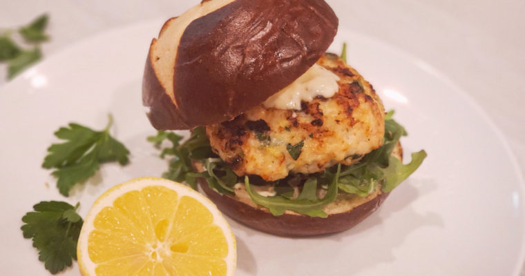 Grilled Shrimp Burgers