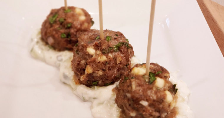 Greek Lamb Meatballs
