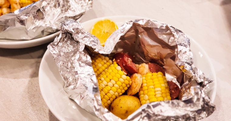 Low Country Boil Foil Packets