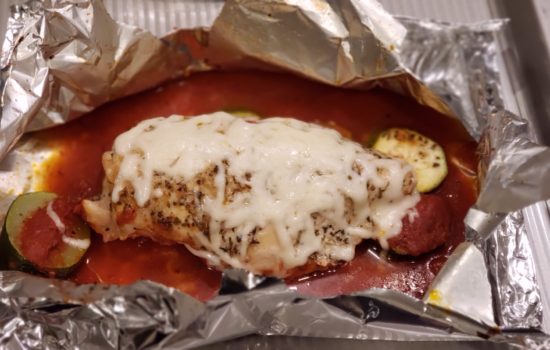 Chicken Parmesan Foil Packets