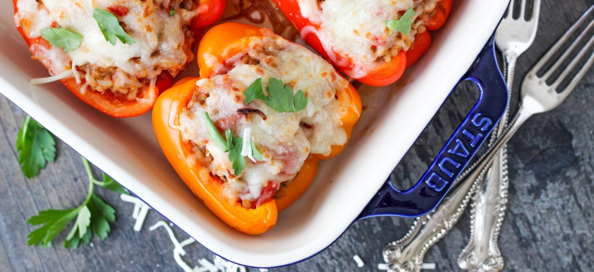 So Simple Sausage Stuffed Peppers