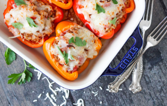 So Simple Sausage Stuffed Peppers