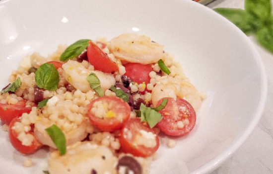 Mediterranean Shrimp & Couscous