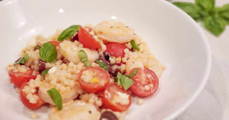 Mediterranean Shrimp & Couscous