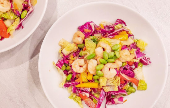Asian Chopped Salad with Sesame Soy Vinaigrette