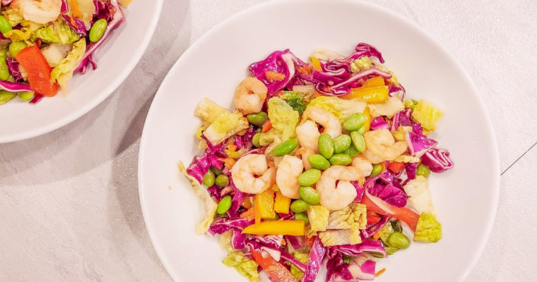Asian Chopped Salad with Sesame Soy Vinaigrette