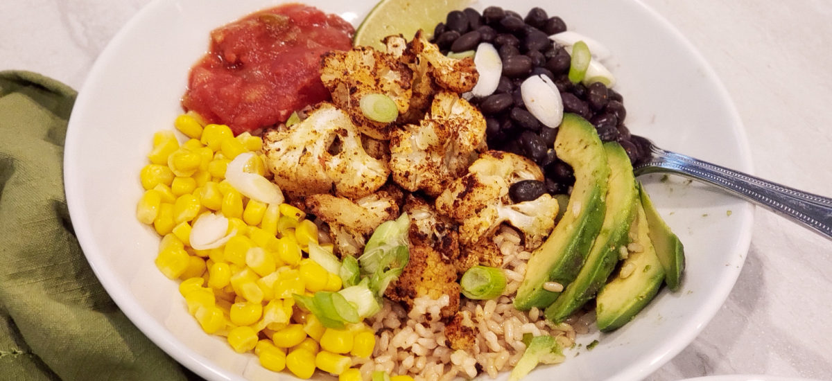 Cauliflower Burrito Bowls