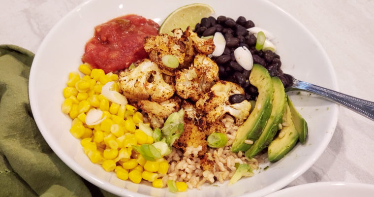 Cauliflower Burrito Bowls