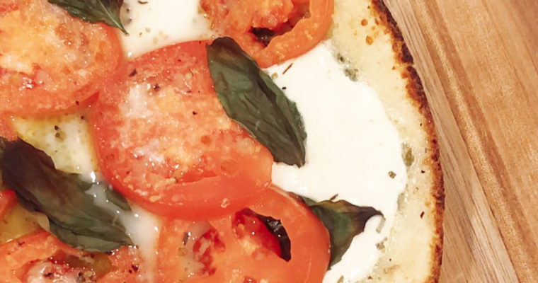 Trader Joe’s Margherita Cauliflower Pizza