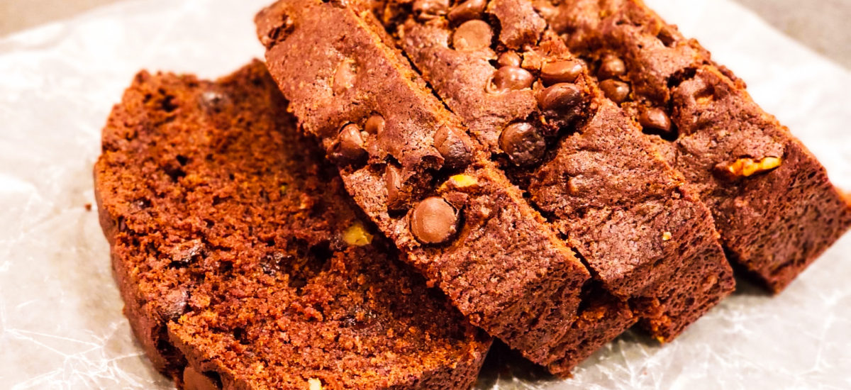 Double Chocolate Zucchini Bread