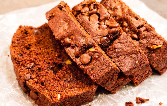 Double Chocolate Zucchini Bread