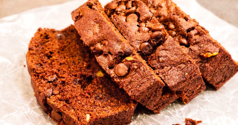 Double Chocolate Zucchini Bread