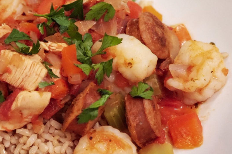 Easy Jambalaya with TJ’s Andouille Sausage