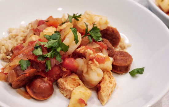 Easy Jambalaya with TJ’s Andouille Sausage