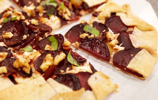 Sweet & Savory Beet Galette