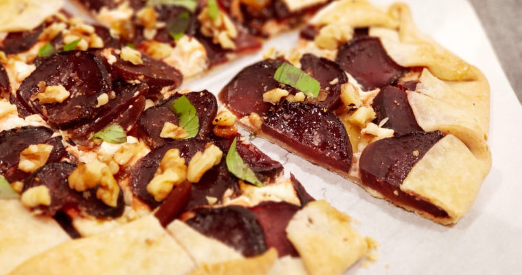 Sweet & Savory Beet Galette