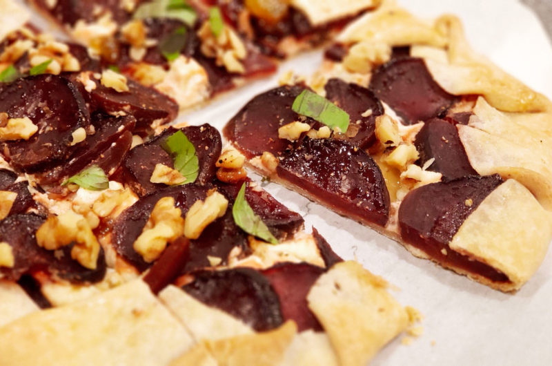 Sweet & Savory Beet Galette