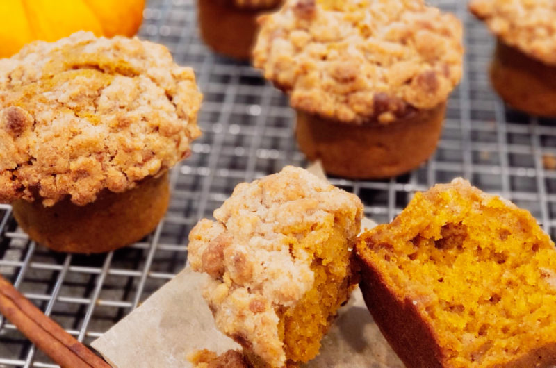 The Best Pumpkin Streusel Muffins!