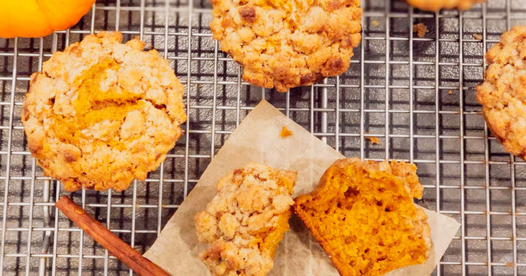 The Best Pumpkin Streusel Muffins!