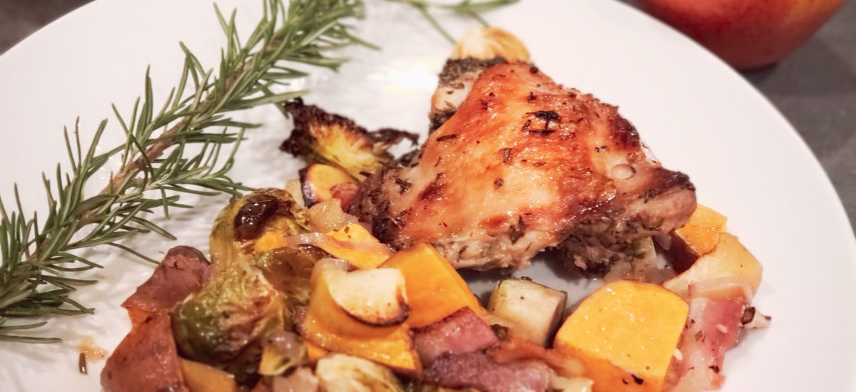 Autumn Chicken Sheet Pan Dinner