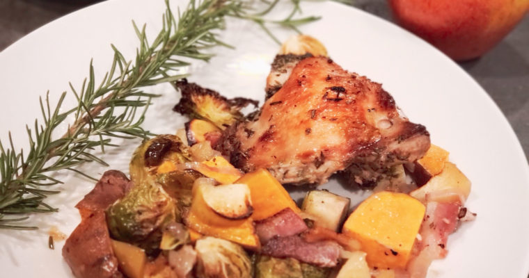 Autumn Chicken Sheet Pan Dinner