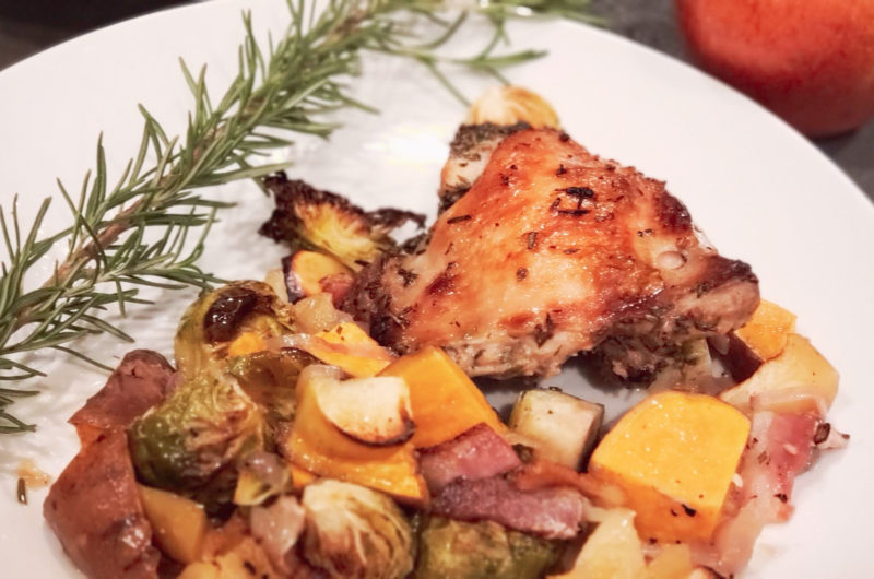 Autumn Chicken Sheet Pan Dinner