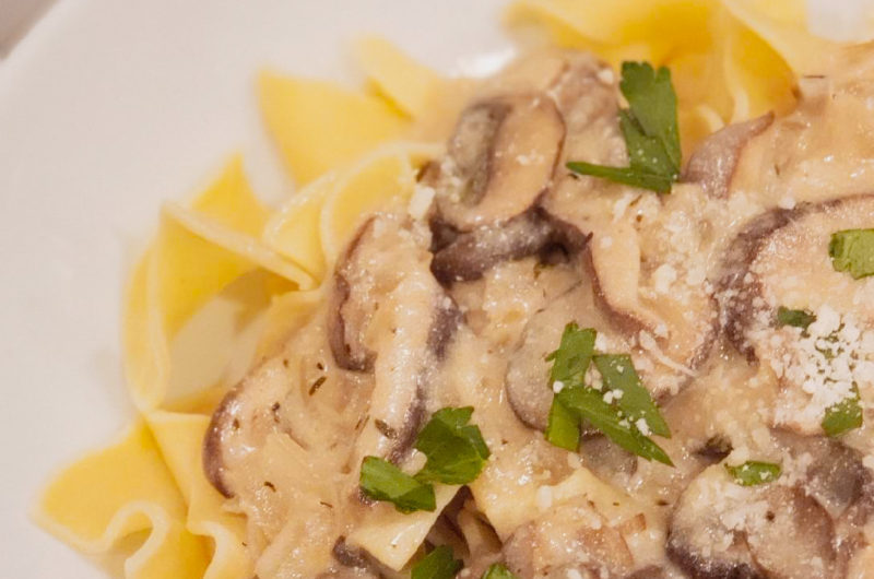 Mushroom Stroganoff