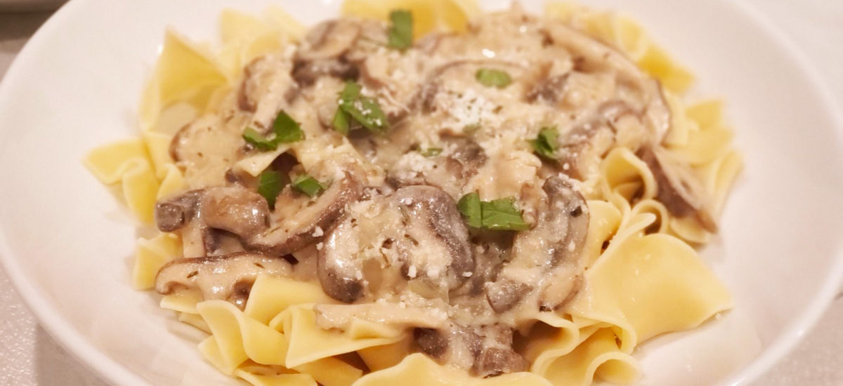 Mushroom Stroganoff