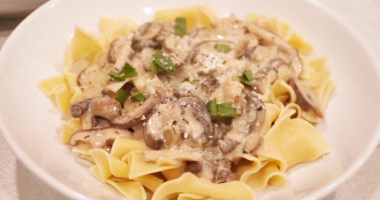 Mushroom Stroganoff