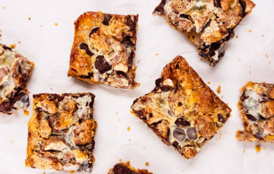 Easy Chocolate Pecan Bars