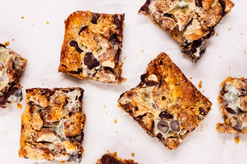 Easy Chocolate Pecan Bars