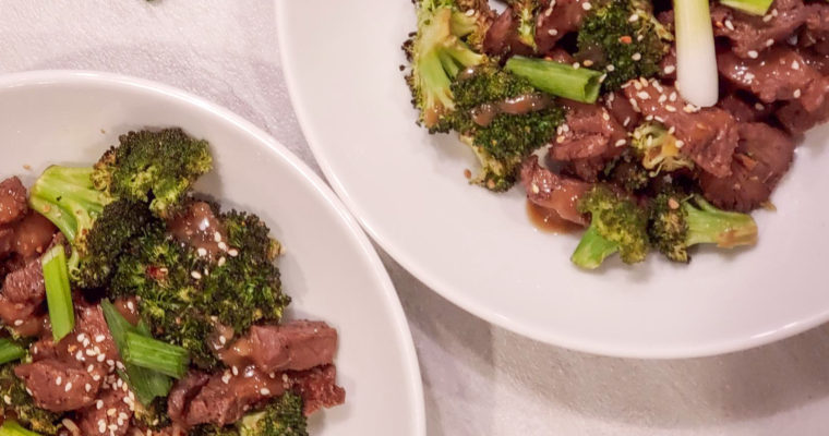 Sheet Pan Beef & Broccoli